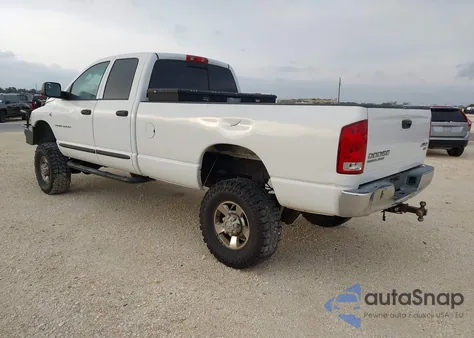 2004 Dodge Ram 3500 Slt/Laramie из США, поврежденный, VIN 3D7LU38C74G281707